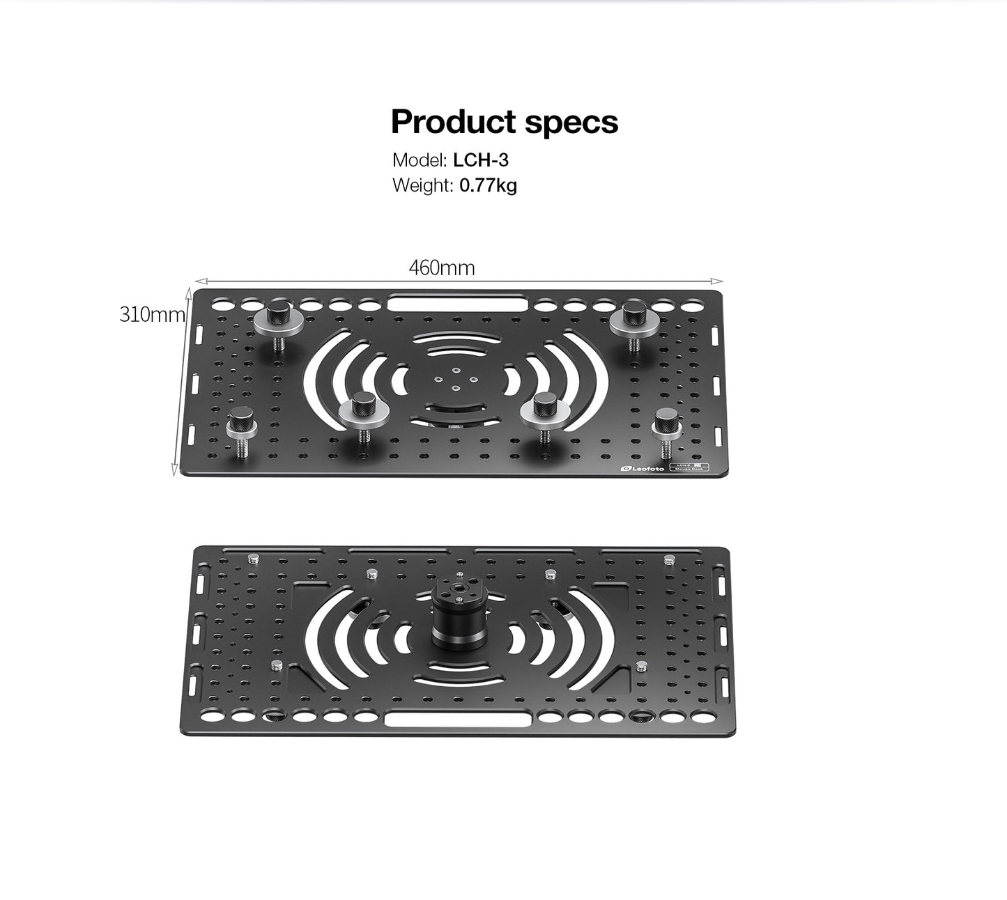 Leofoto LCH-3 laptop tray (modular)