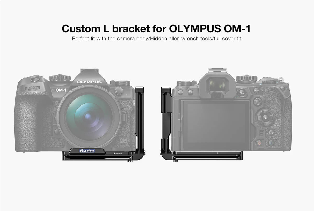Leofoto LPO-OM-1 for Olympus OM-1 and 1ii