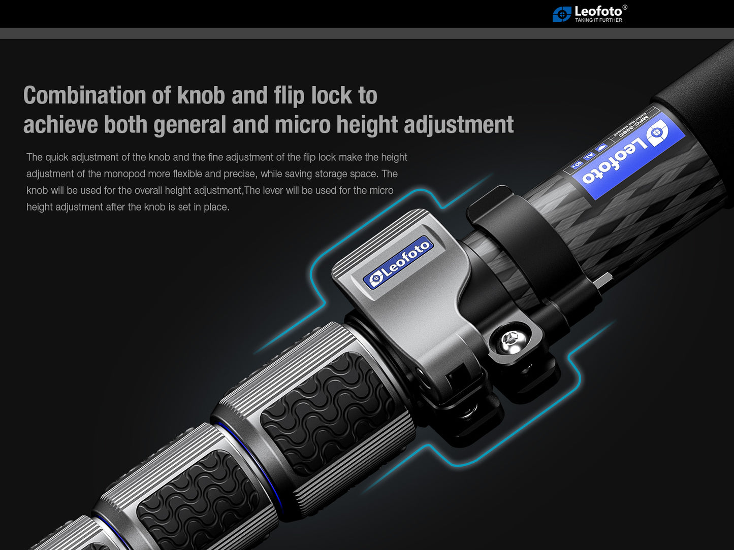 Leofoto MPC-326C/MPC-366C monopod
