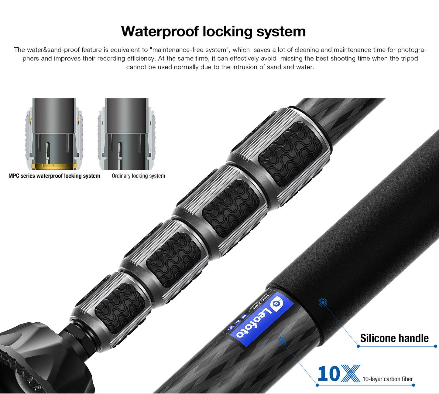 Leofoto MPC-326C/MPC-366C monopod