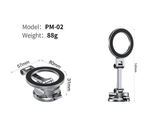 Leofoto Magsafe Car Phone Mount PM-02