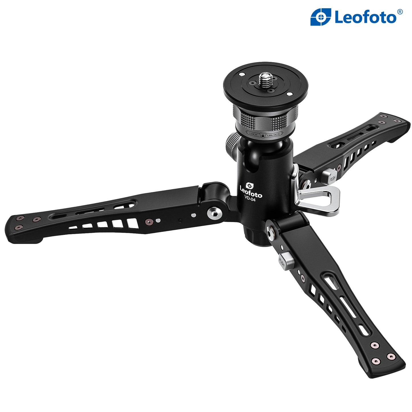Leofoto MF-324C+VD-04+BV-10 Arca Swiss Fluid Head