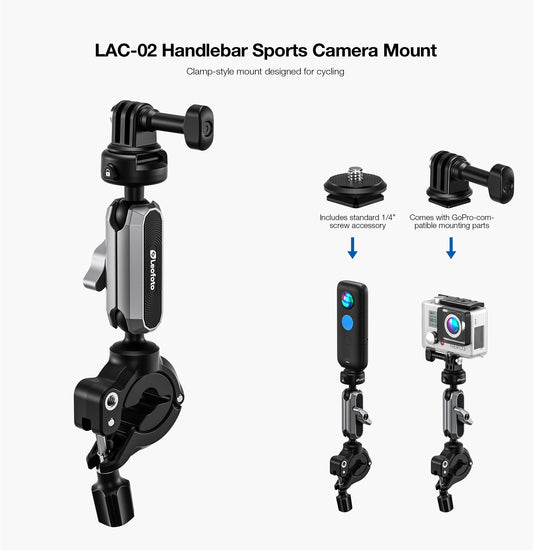 Leofoto Handlebar Sports Camera Mount LAC-02