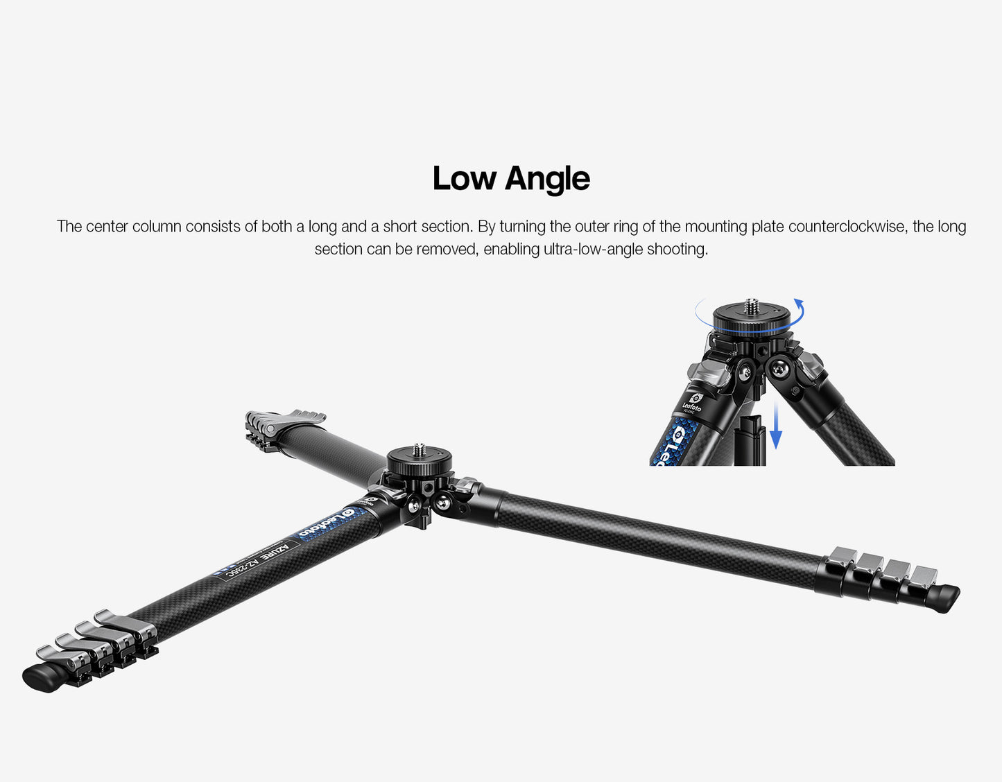 Leofoto "Azure" Tripod AZ-235C travel tripod (2025)