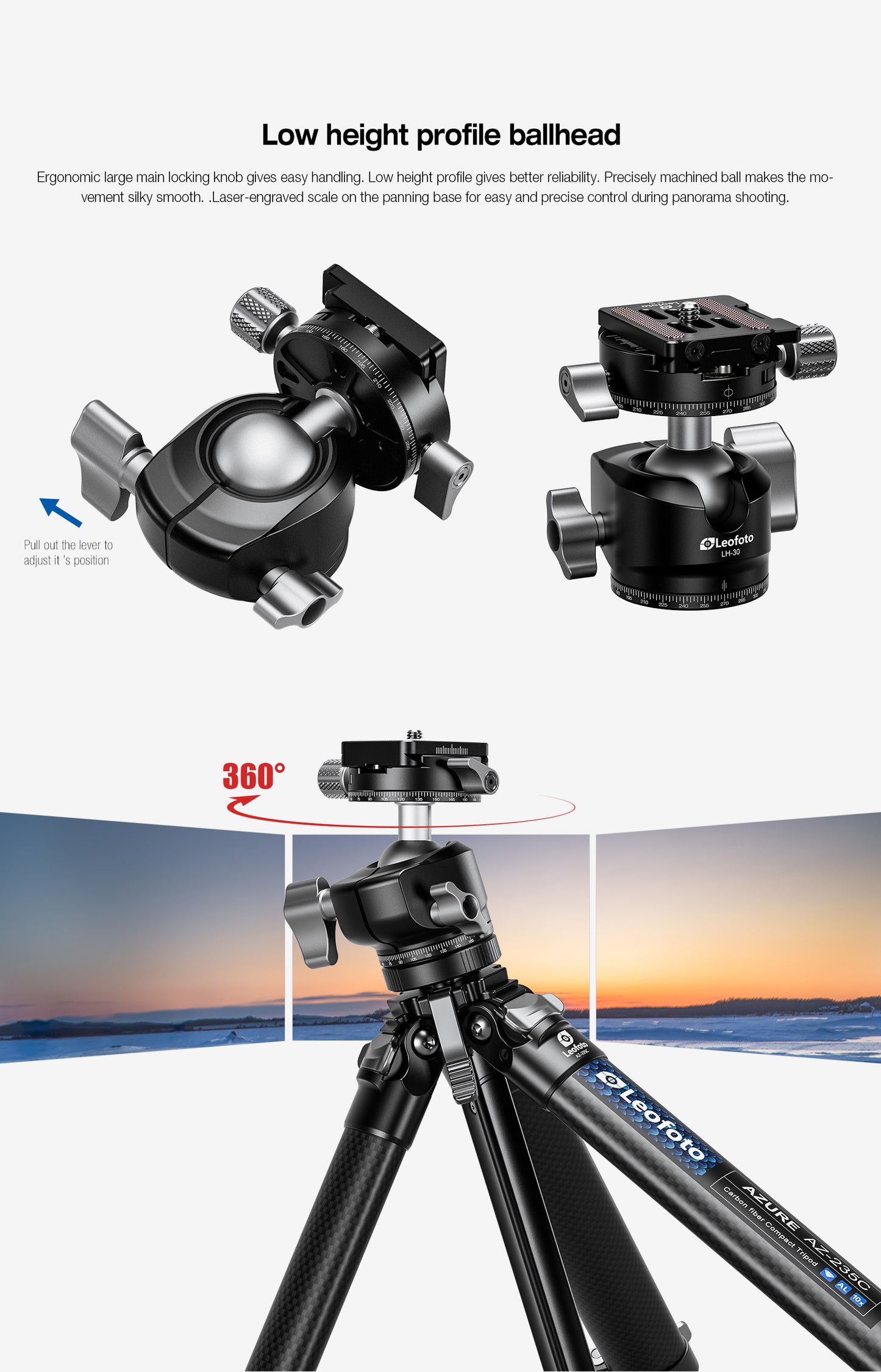 Leofoto "Azure" Tripod AZ-235C travel tripod (2025)