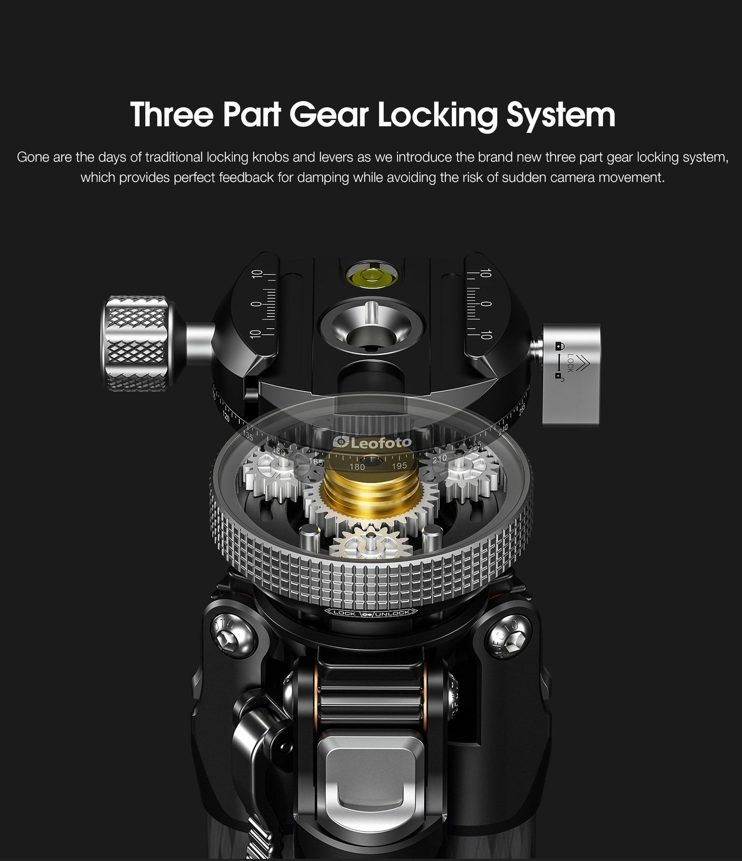 Leofoto "Mr Y" Tripod LY-265CF travel tripod with inverted ballhead (Black)