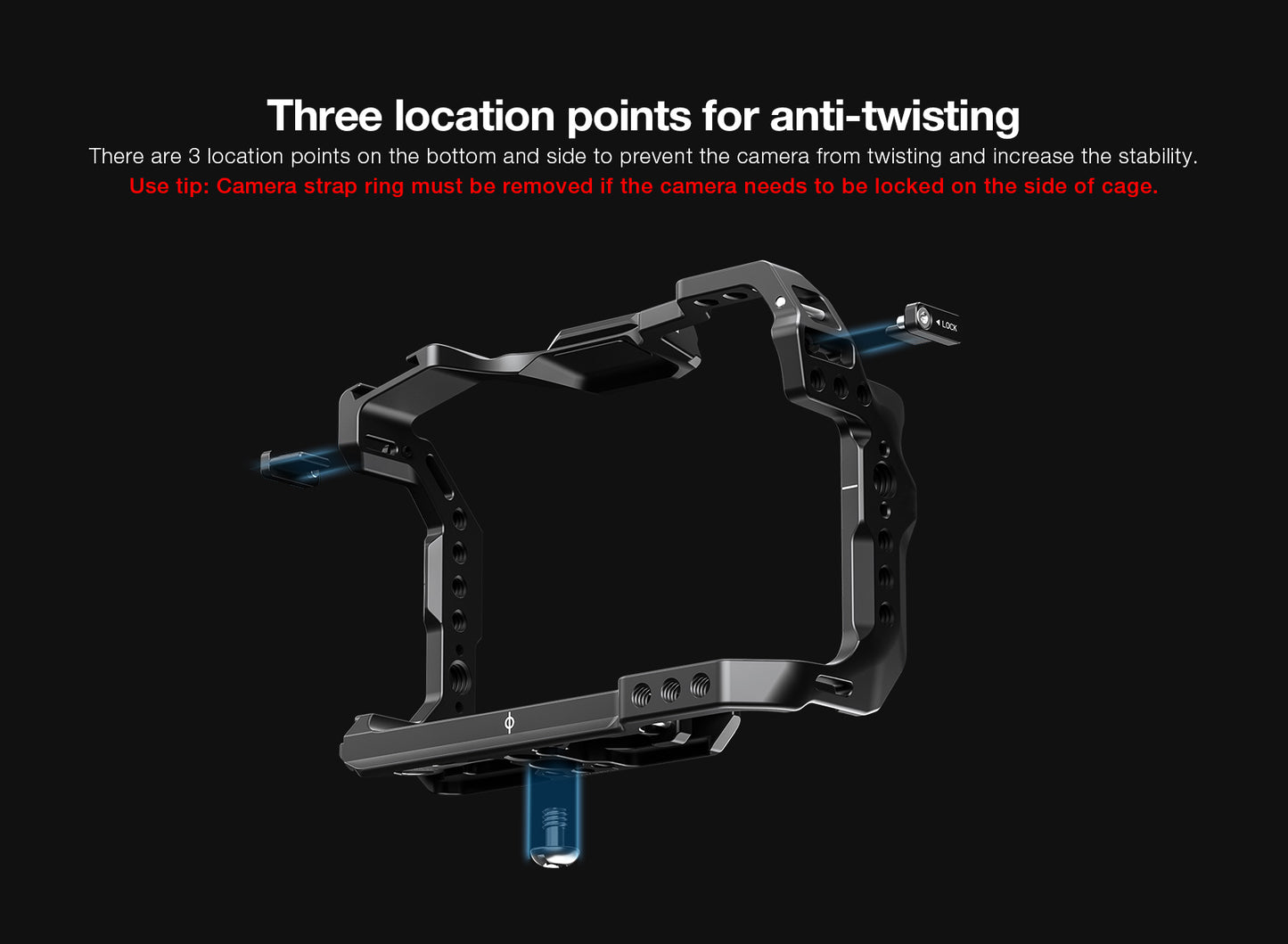 Leofoto Canon R6II Camera Cage