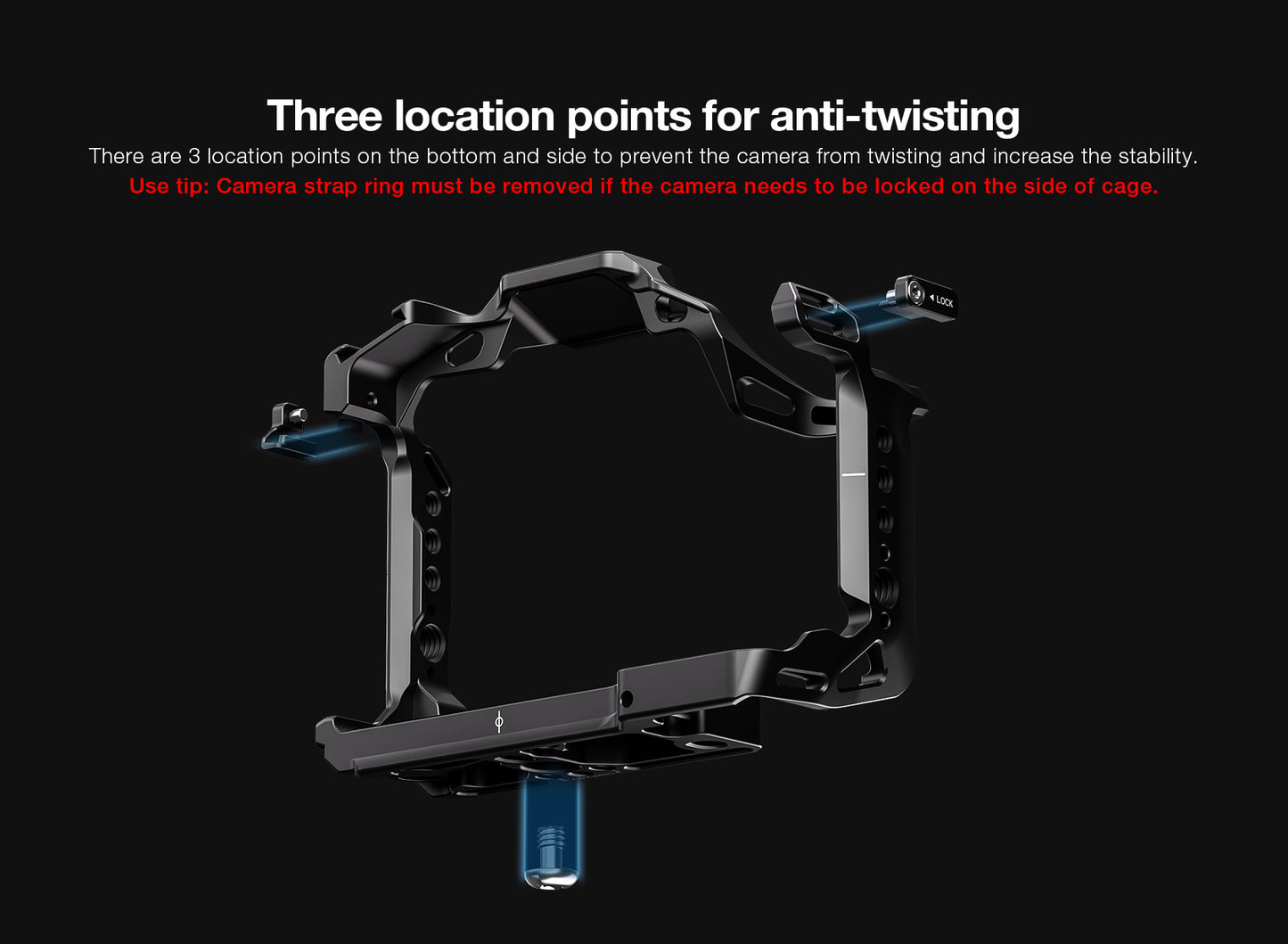 Leofoto Panasonic S5II Camera Cage