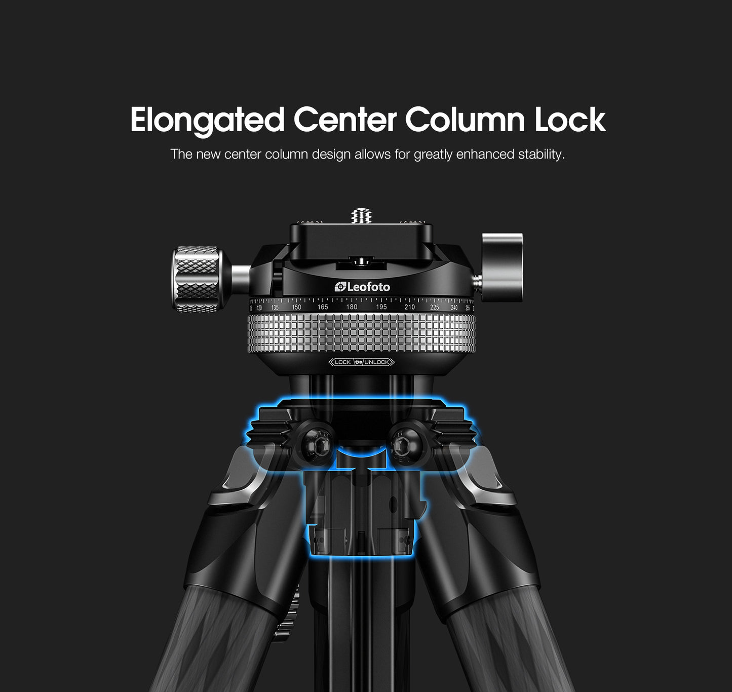 Leofoto "Mr Y" Tripod LY-265CF travel tripod with inverted ballhead (Black)