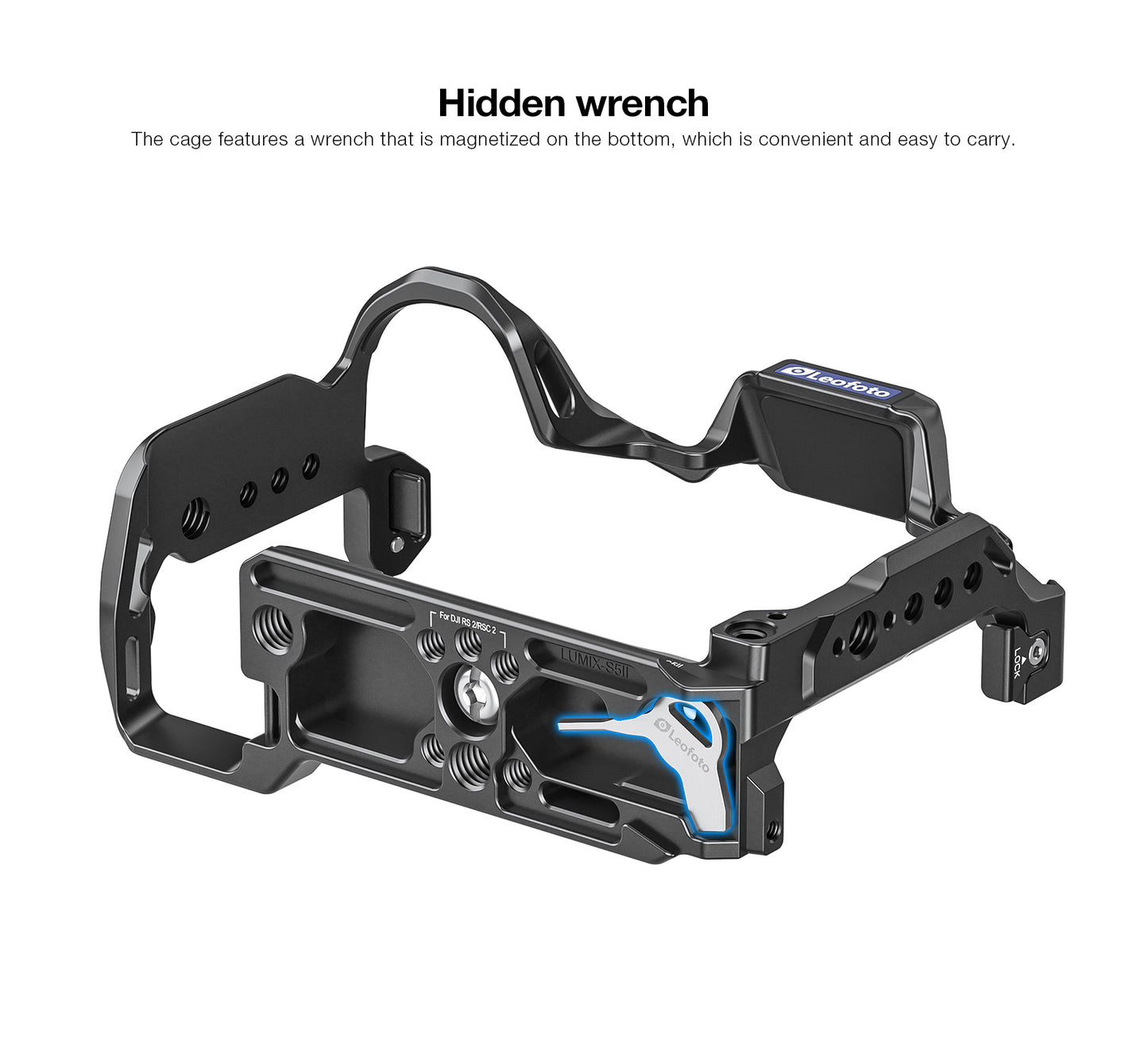 Leofoto Panasonic S5II Camera Cage