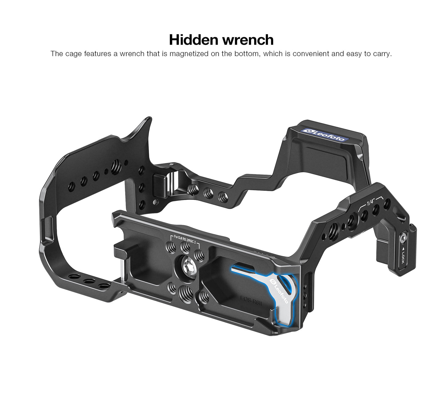 Leofoto Canon R6II Camera Cage