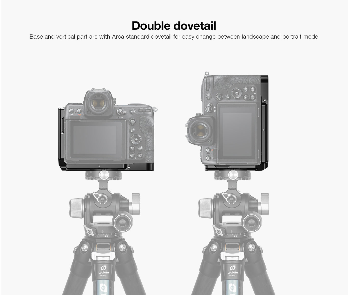 Leofoto LPN-Z8 L bracket for Nikon Z8
