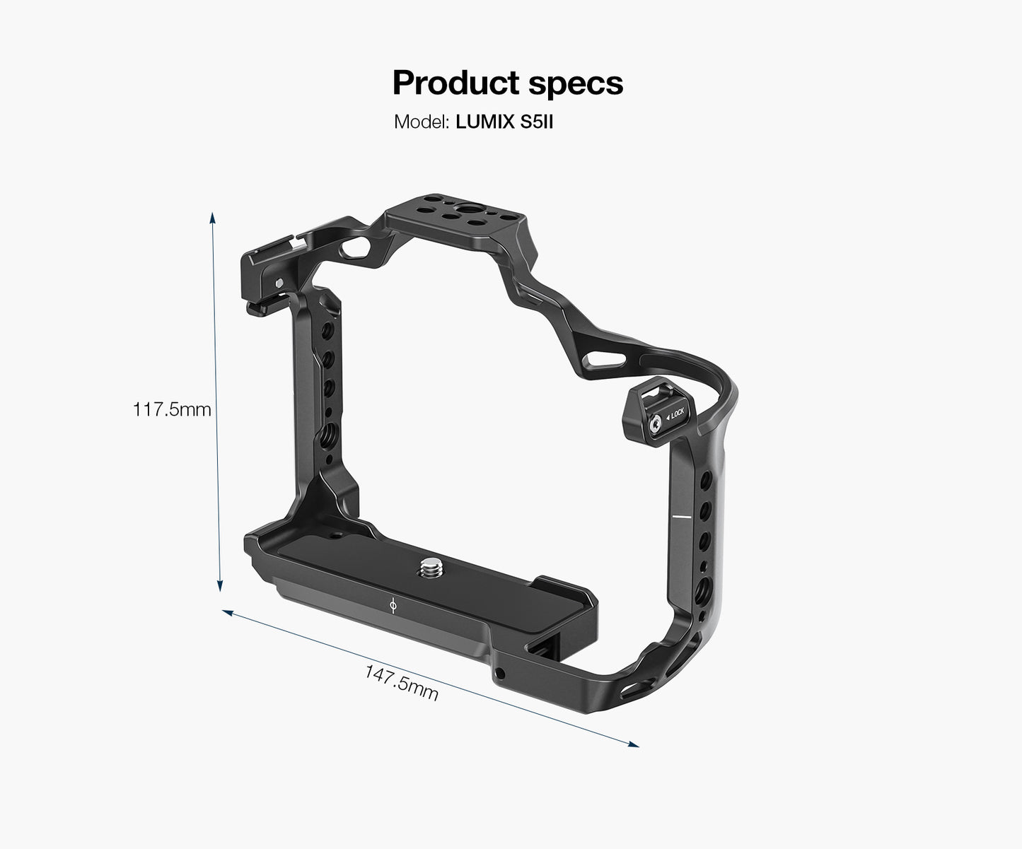 Leofoto Panasonic S5II Camera Cage