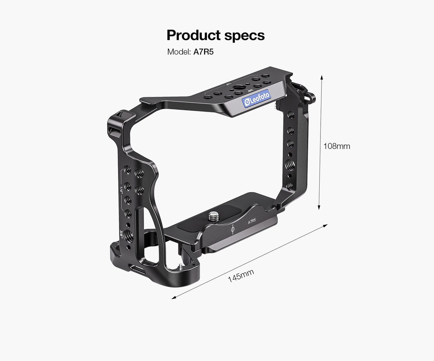 Leofoto Sony A7R5/A7RV/A1 Camera Cage