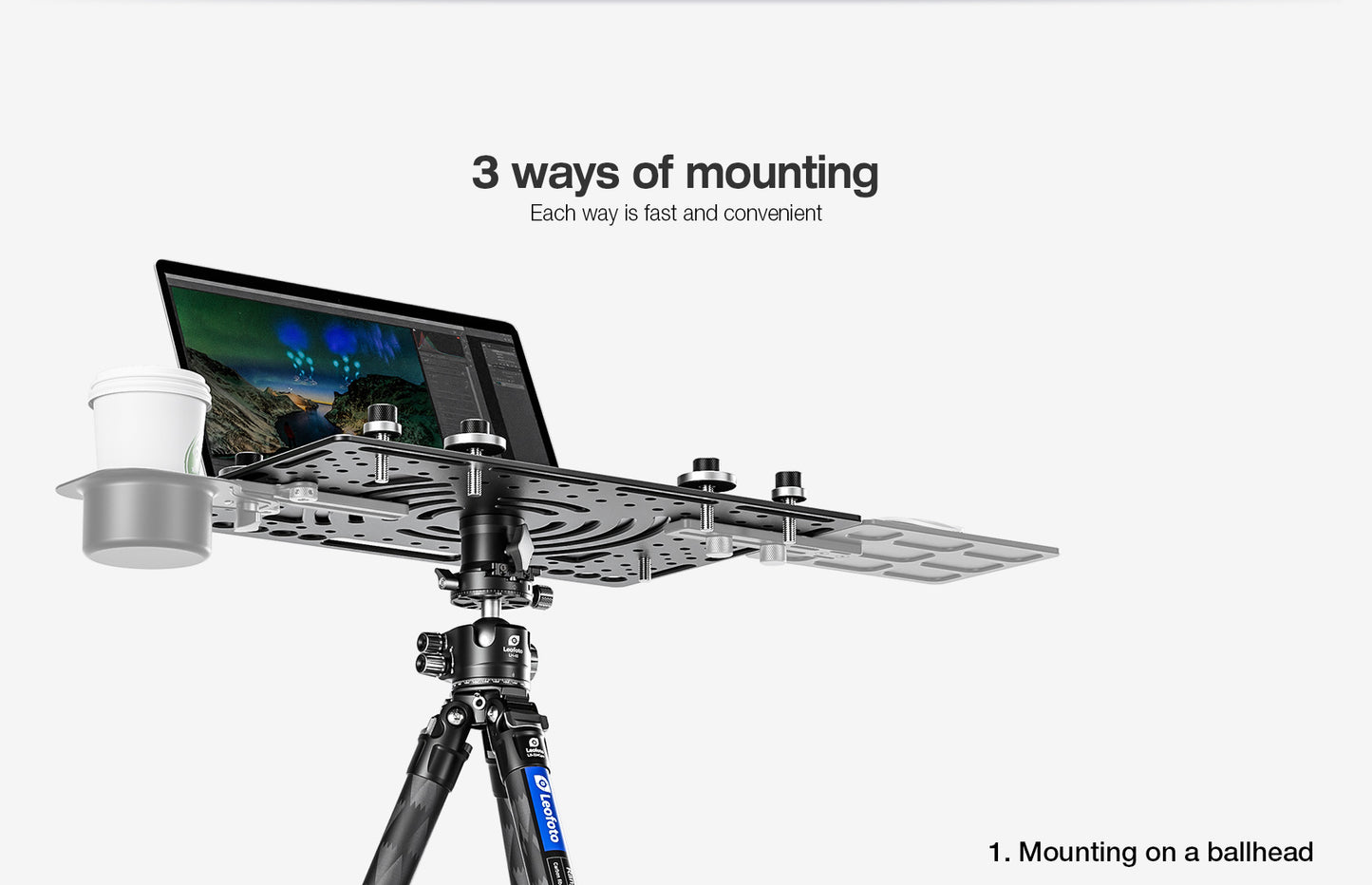 Leofoto LCH-3 laptop tray (modular)