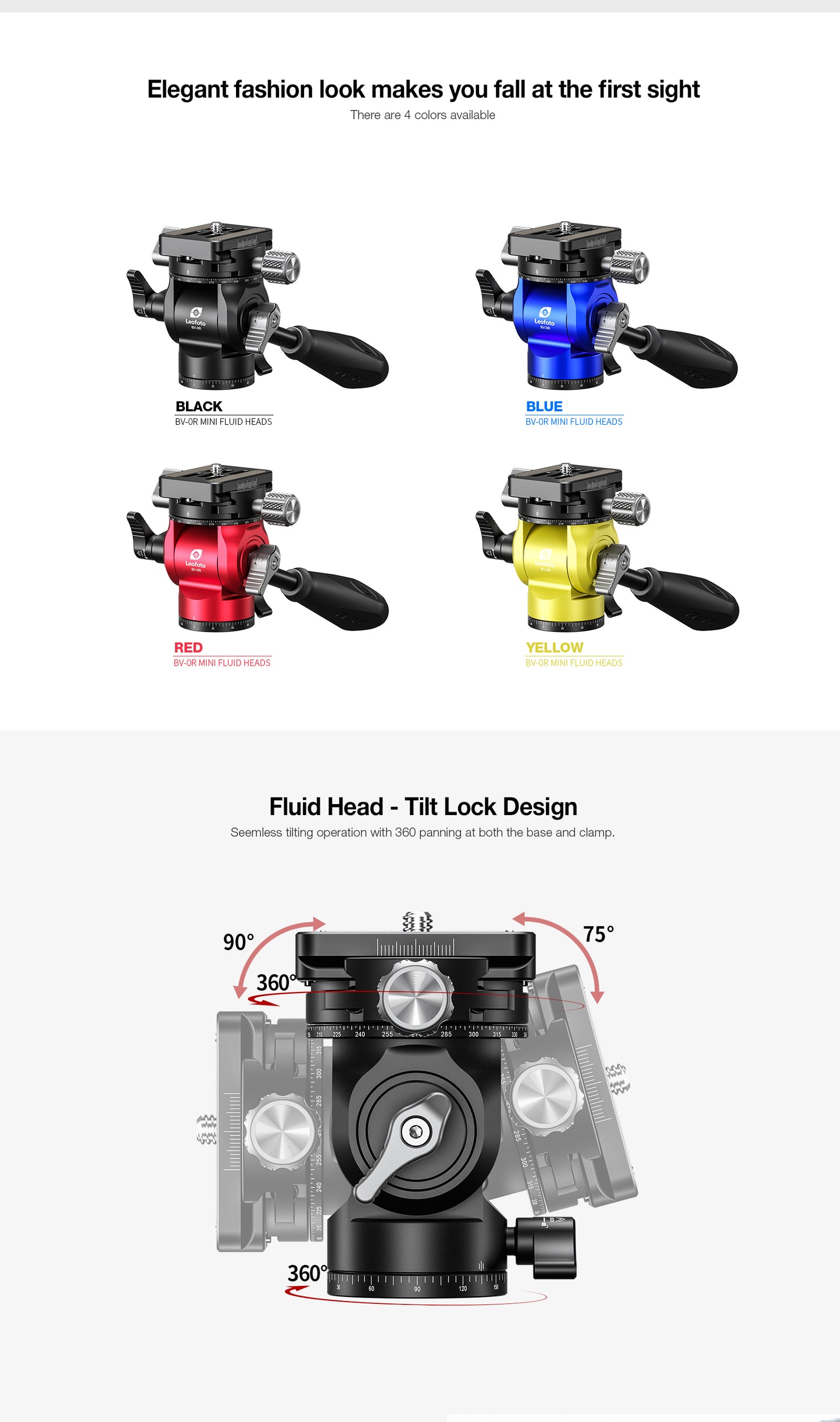Leofoto "Mr Y" Tripod LY-224C + BV-0R + LB-38 (Video Tripod)
