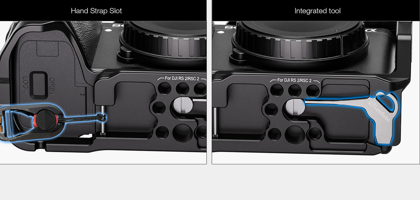 Leofoto Sony A6700 Camera Cage