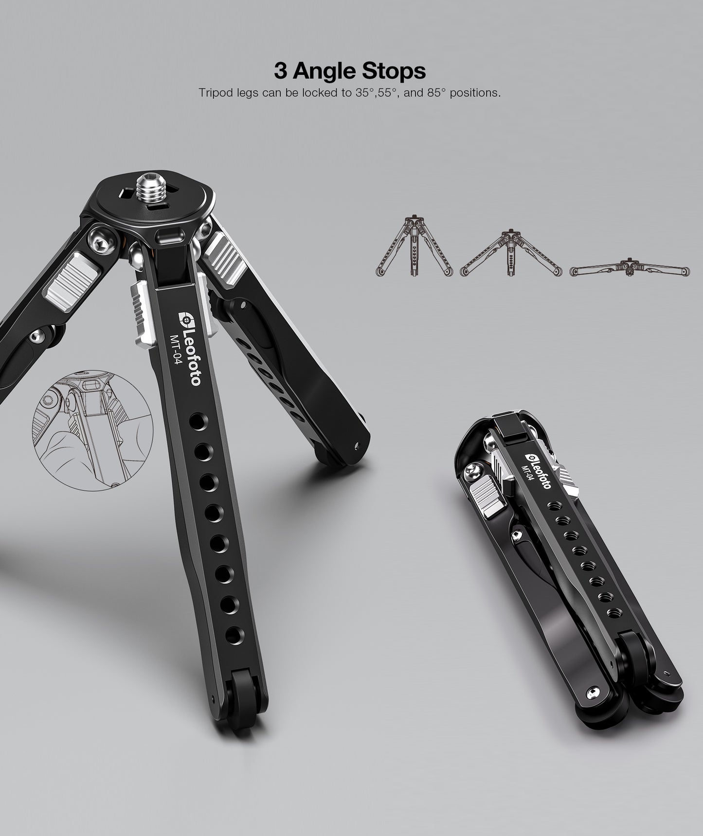Leofoto Mini Tripod MT-04