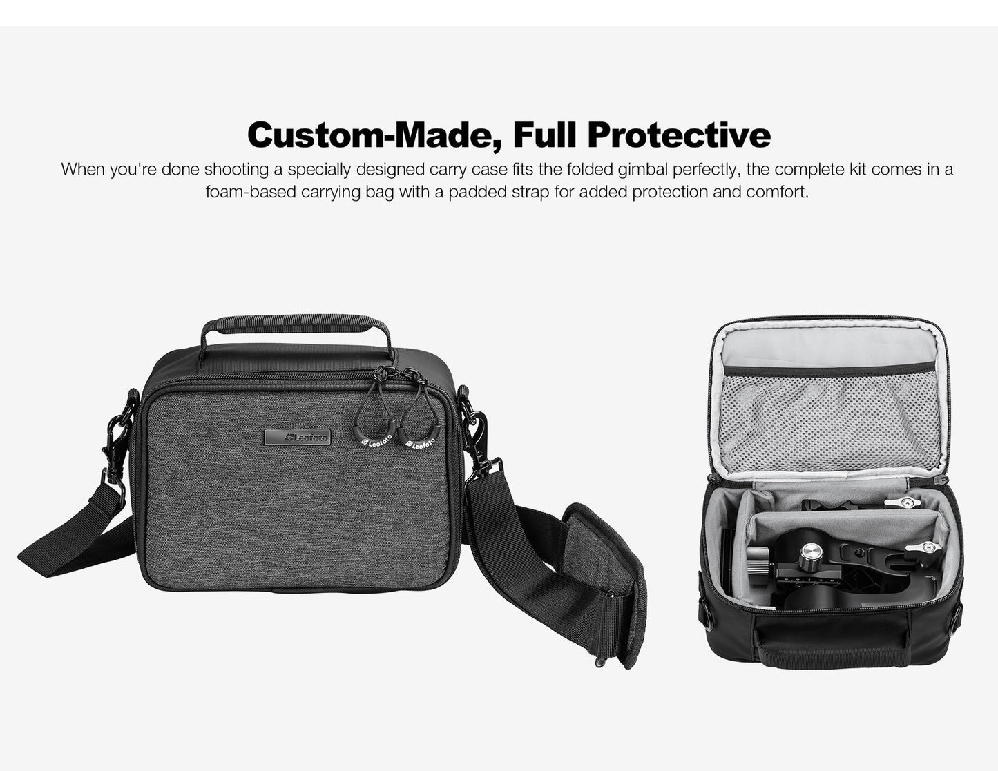 Leofoto PG-2/2s Foldable Travel Fluid-Gimbal Head