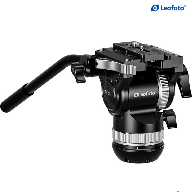 Leofoto FH-5L (level clamp)/FH-5 (screw clamp) 75mm bowl fluid head with counterbalance (2026)