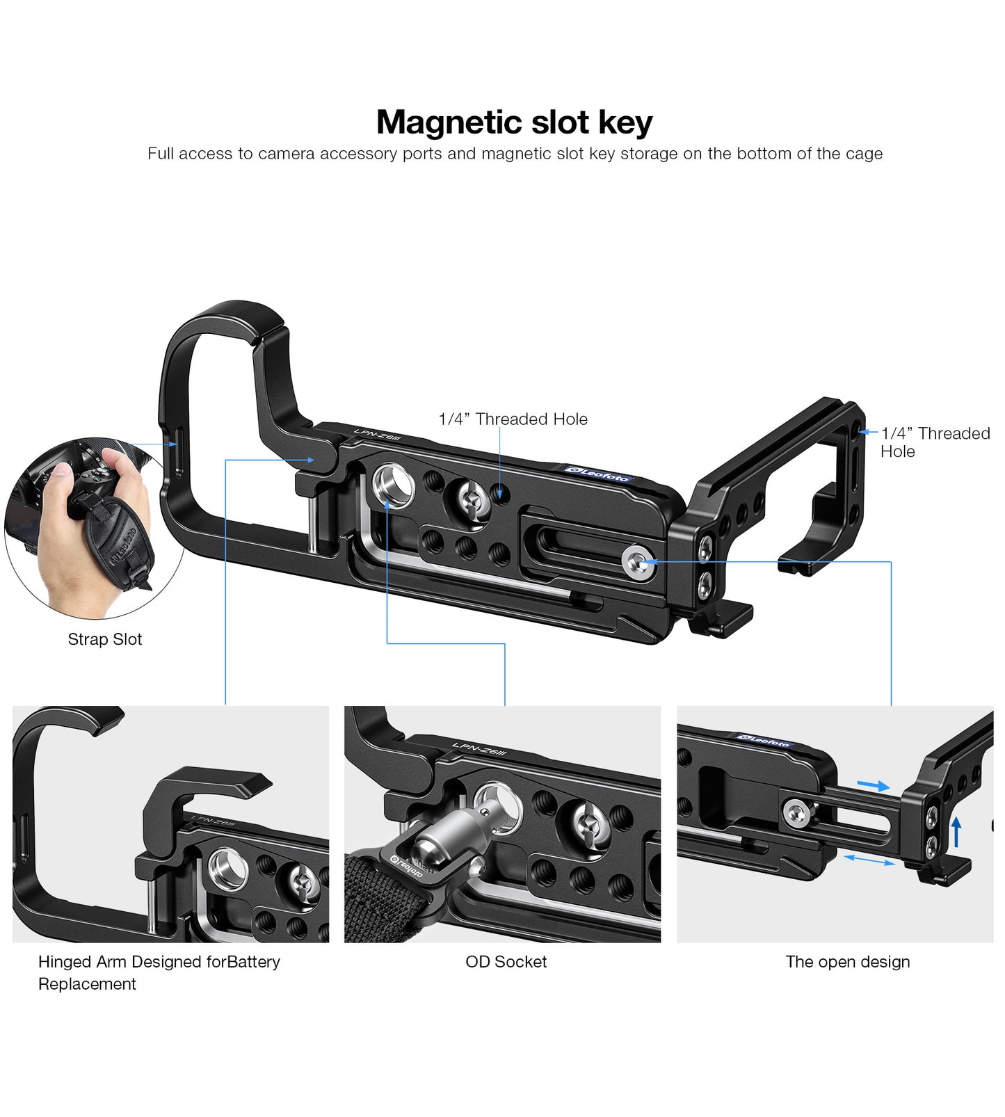 Leofoto LPN-Z6III (L Bracket for Nikon Z6iii)