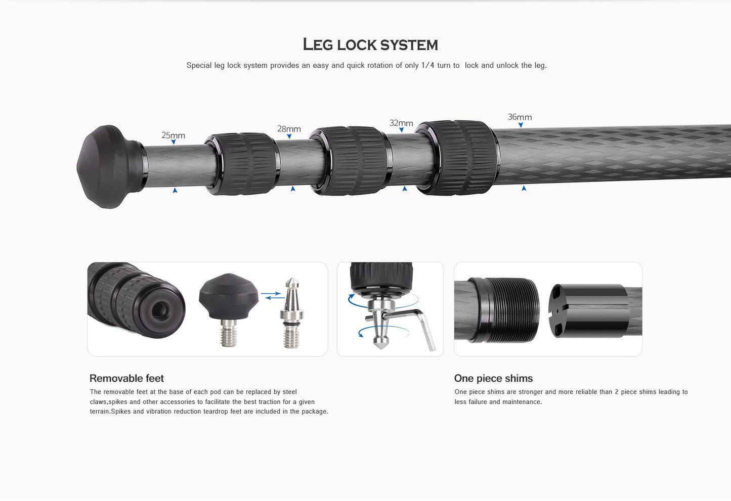 Leofoto Tripod LS-364C