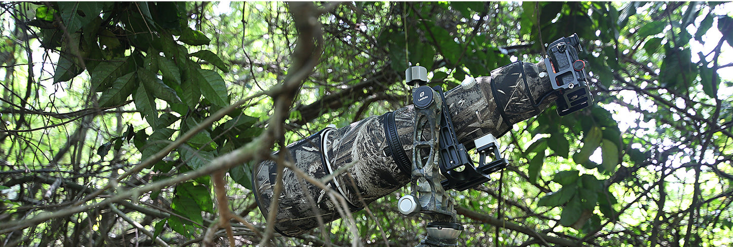 Leofoto Tripod LS-365CEX Full Camouflage + PG-1 Half Camouflaged Gimbal head