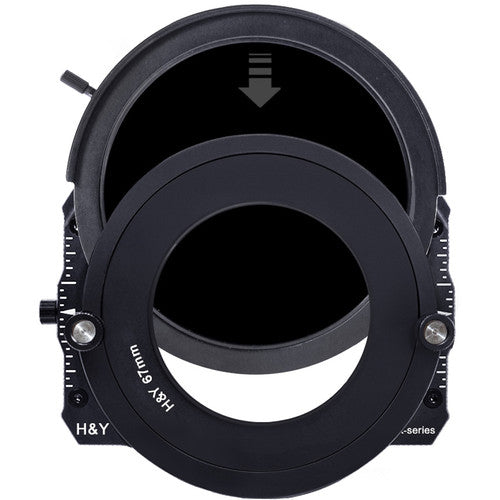 H&Y Filters Drop-In K-Series Neutral Density 3.0 Filter (10 Stops) for H&Y Filters 100mm K-Series Filter Holder - photosphere.sg