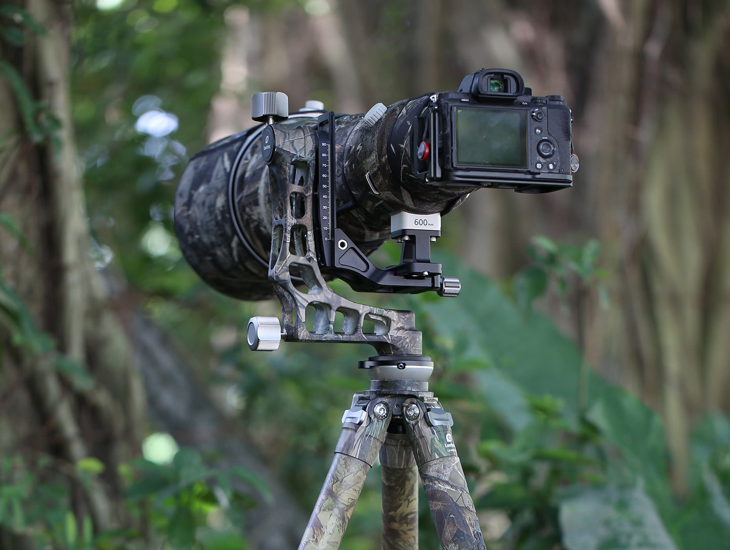 Leofoto Tripod LS-365CEX Full Camouflage + PG-1 Half Camouflaged Gimbal head