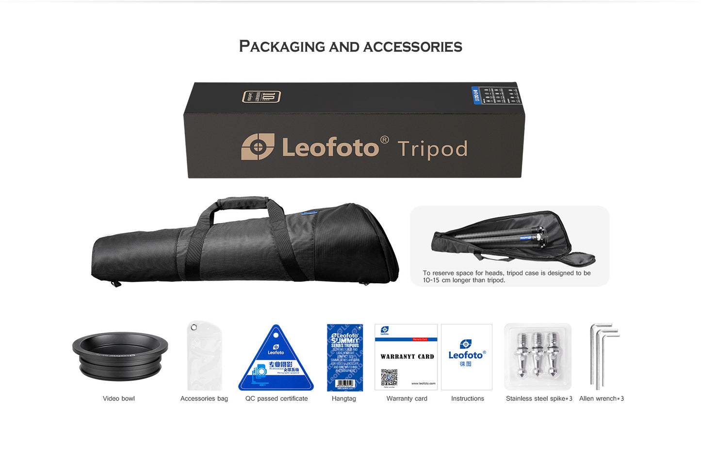Leofoto LM-364CL Tripod