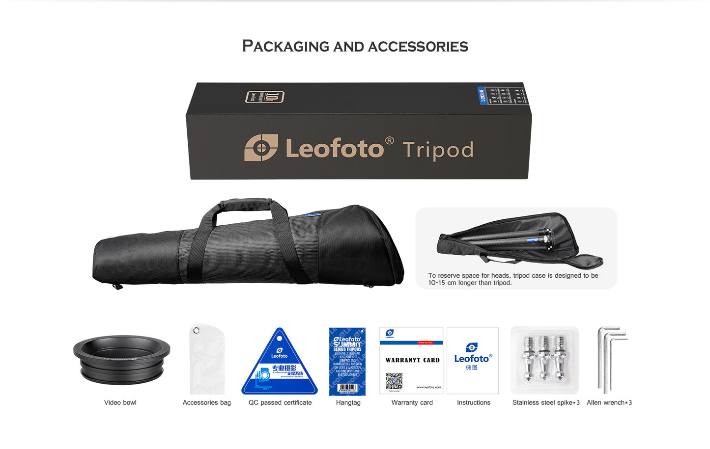 Leofoto LM-404C Tripod