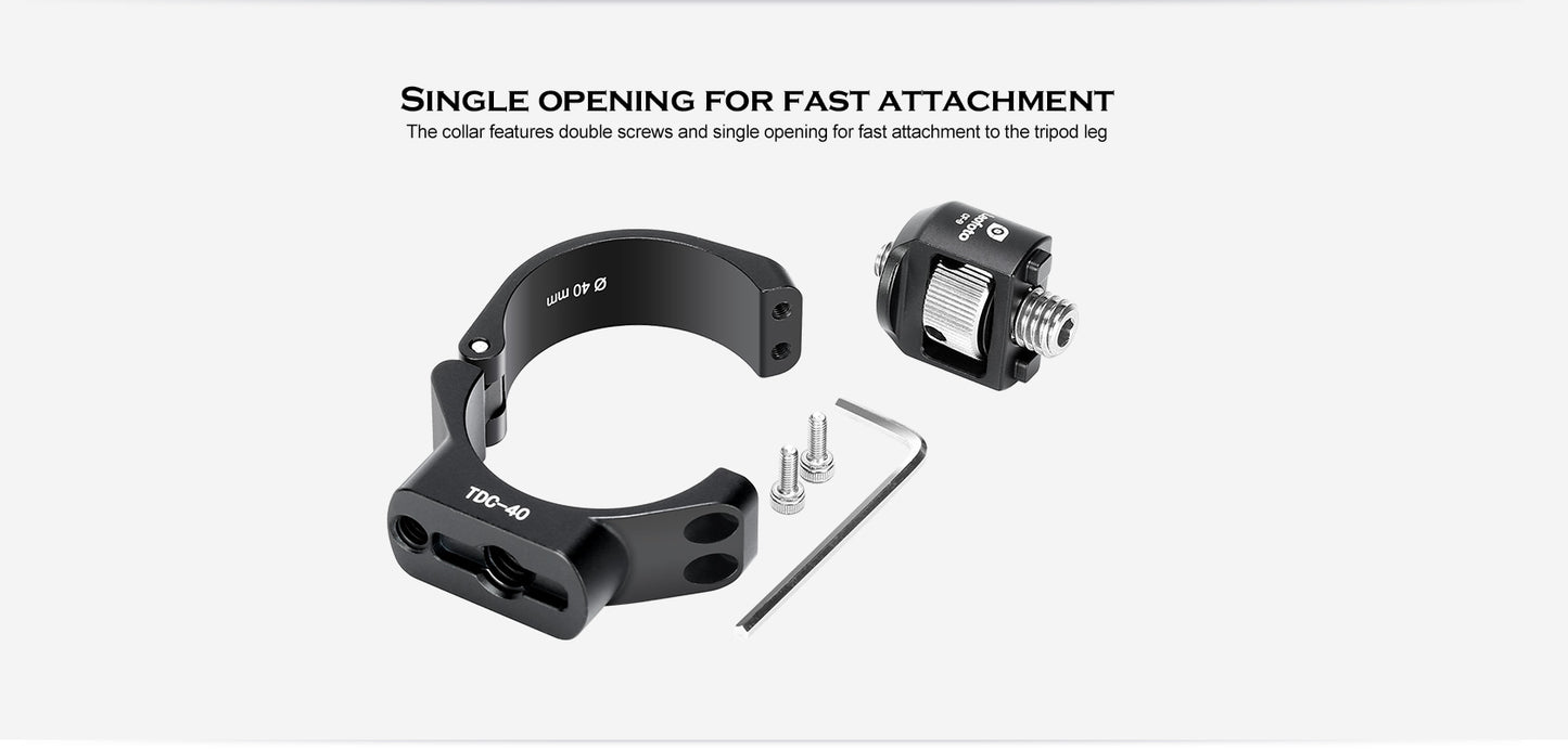 Leofoto TDC Tripod threaded leg collar