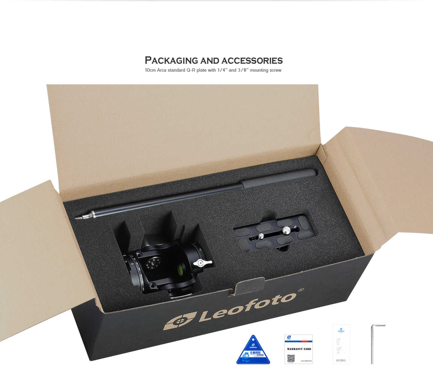 Leofoto VH-30R two way head