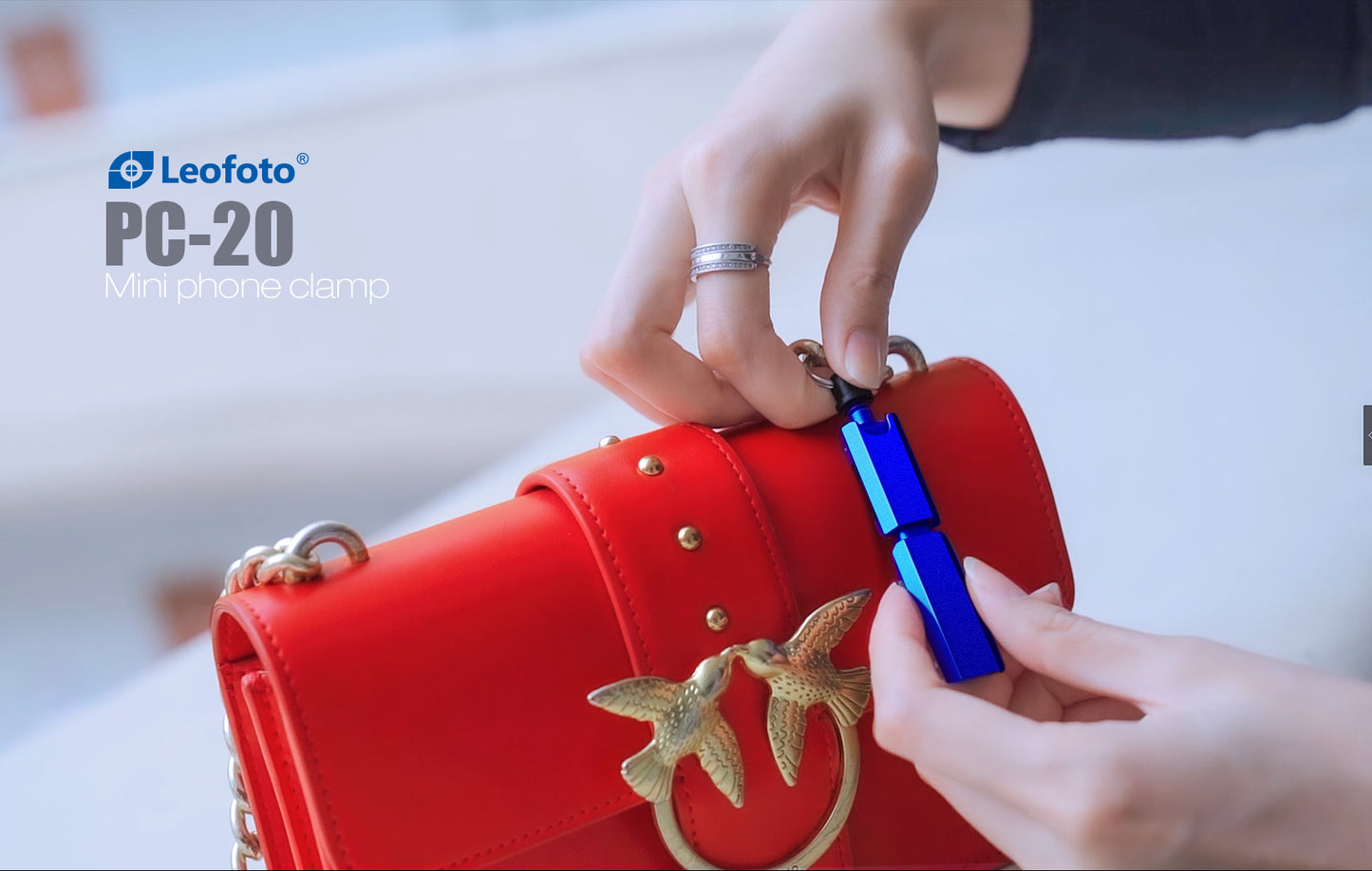 Leofoto Mini Mobile Phone-Clamp PC-20 with Arca Swiss Dovetail