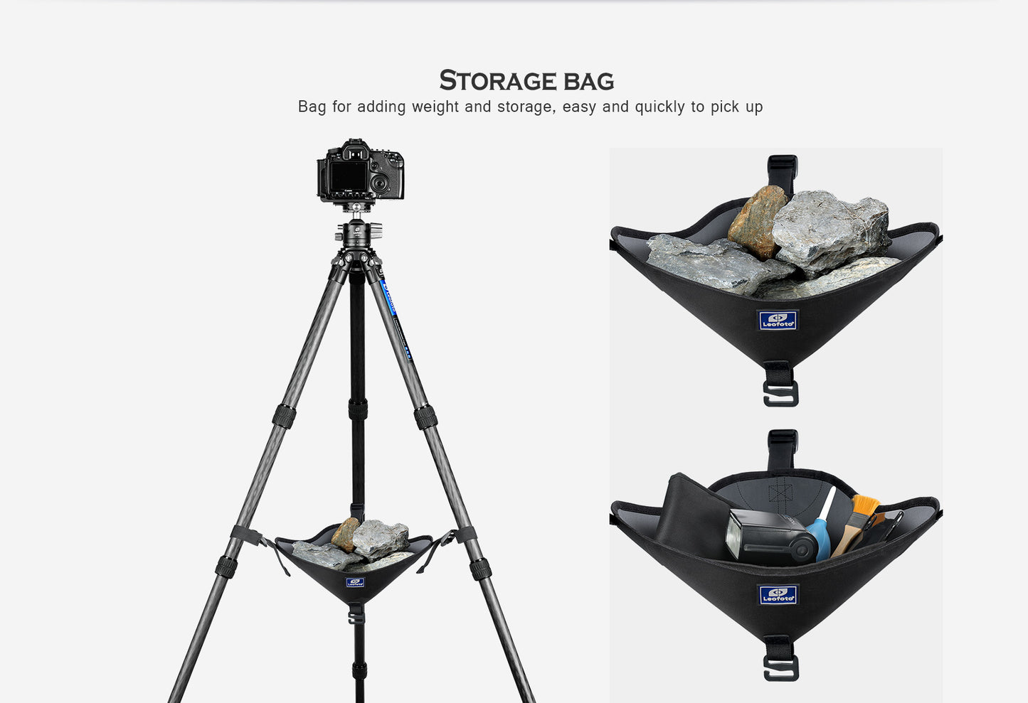 Leofoto Tripod Universal Rock Bag RB-2