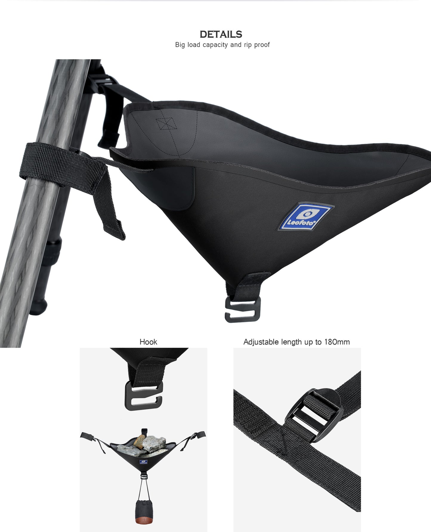 Leofoto Tripod Universal Rock Bag RB-2