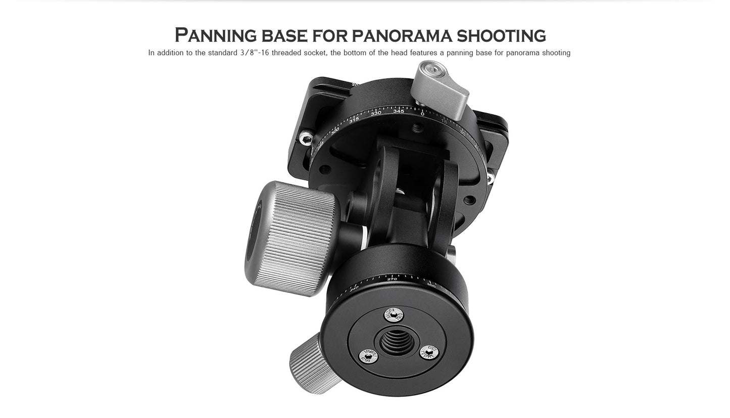 Leofoto VH-20 monopod head