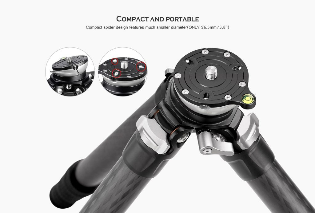 Leofoto Ranger Leveller Tripod LS-223CEX/ 284CEX / 324CEX / 325CEX / 365CEX