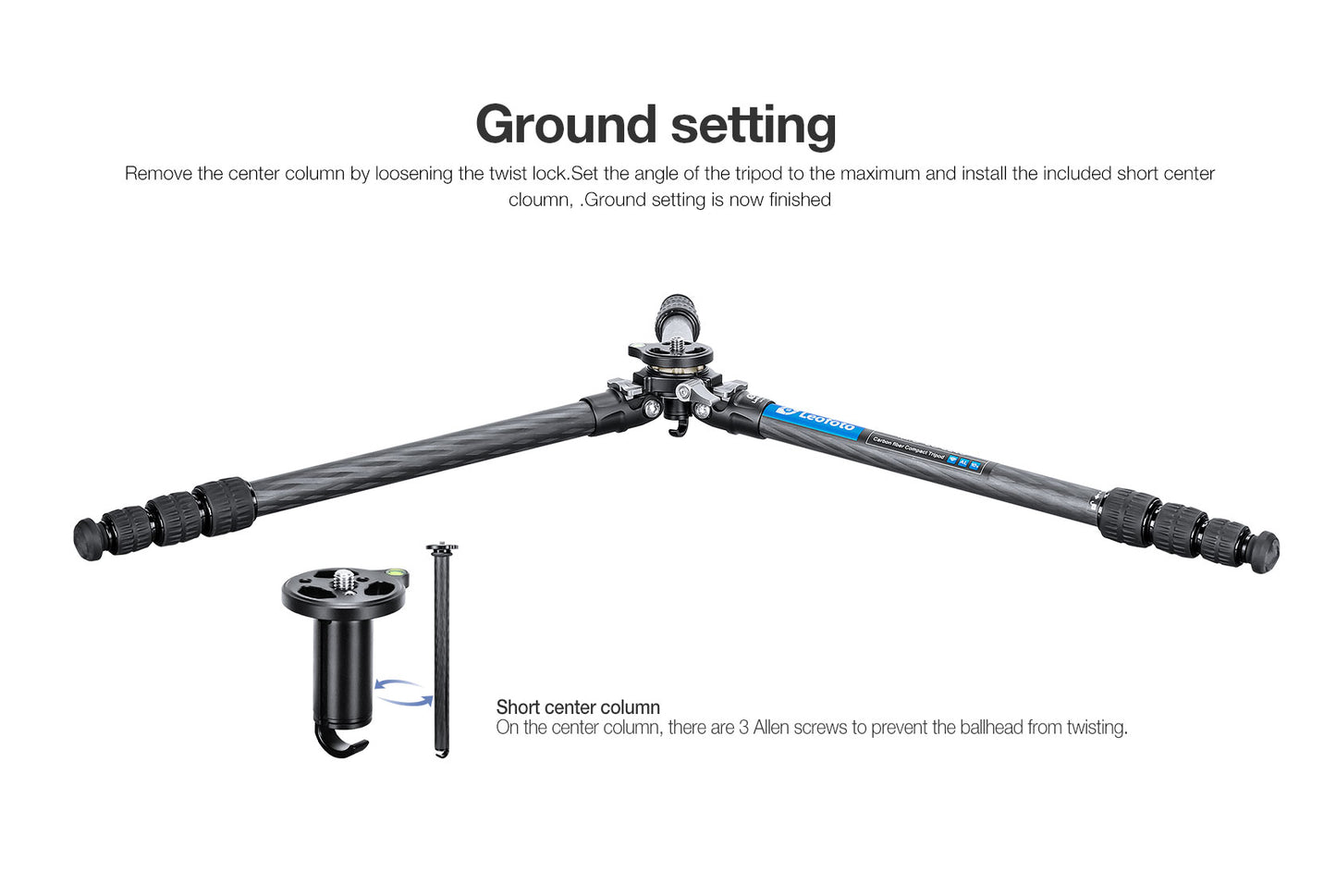 Leofoto Tripod LO-224C + BV-1R