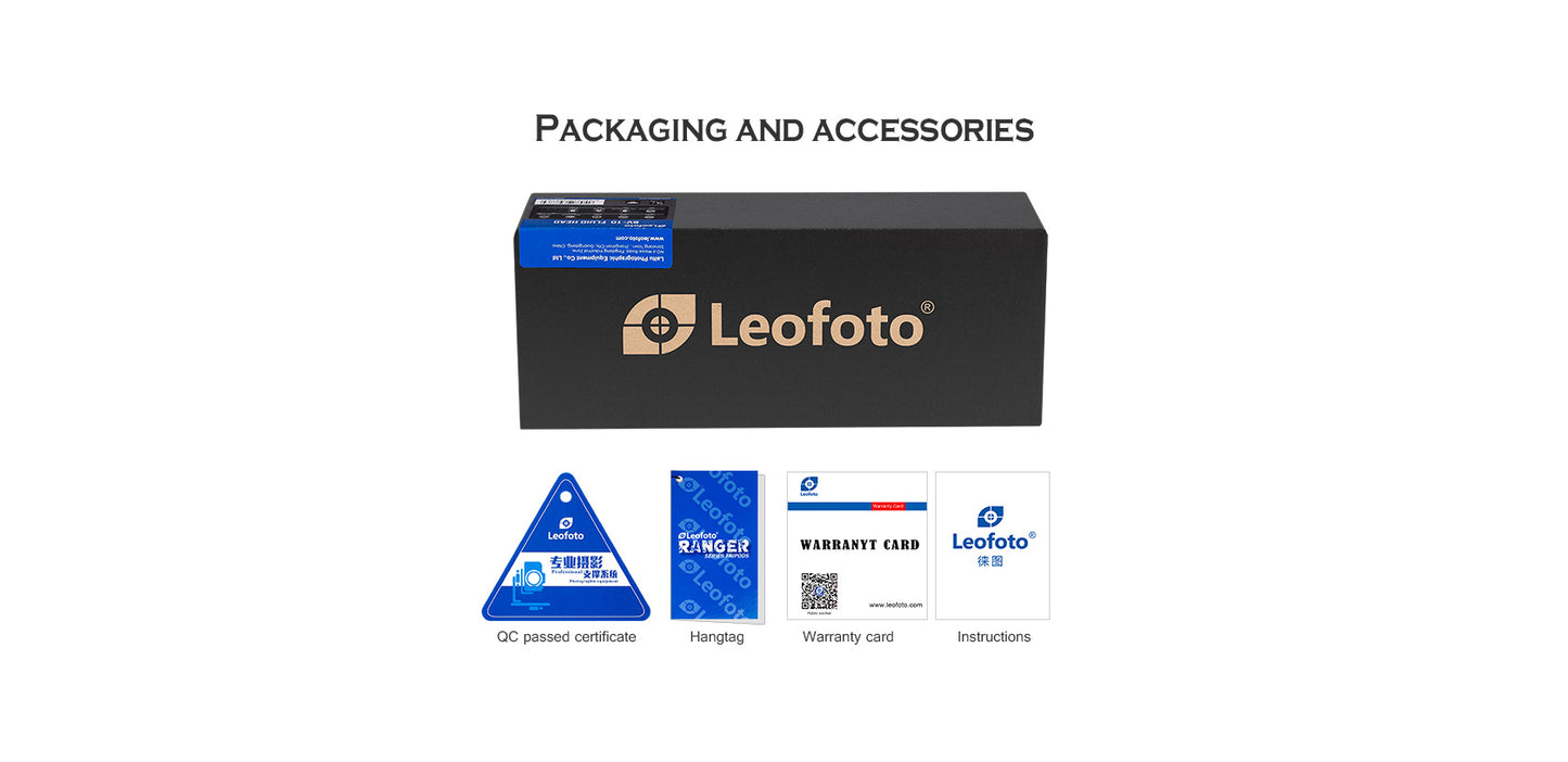 Leofoto BV-10 Fluid head (Arca swiss)
