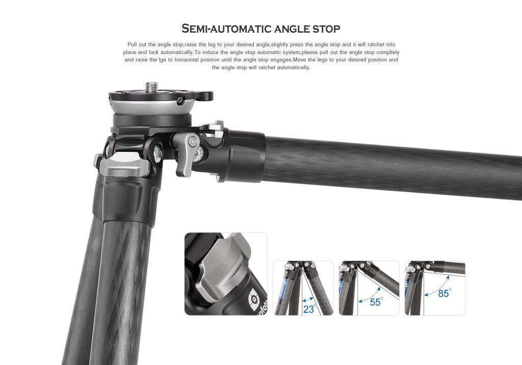 Leofoto Ranger Leveller Tripod LS-223CEX/ 284CEX / 324CEX / 325CEX / 365CEX