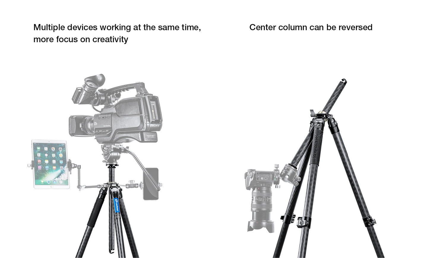 Leofoto Manba Tripod LV-324C and BV-10 Arca Swiss Fluid head