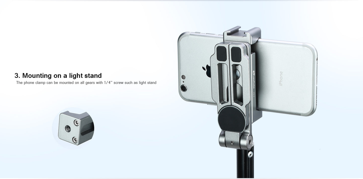 Leofoto Phone Stand and Clamp PS-2