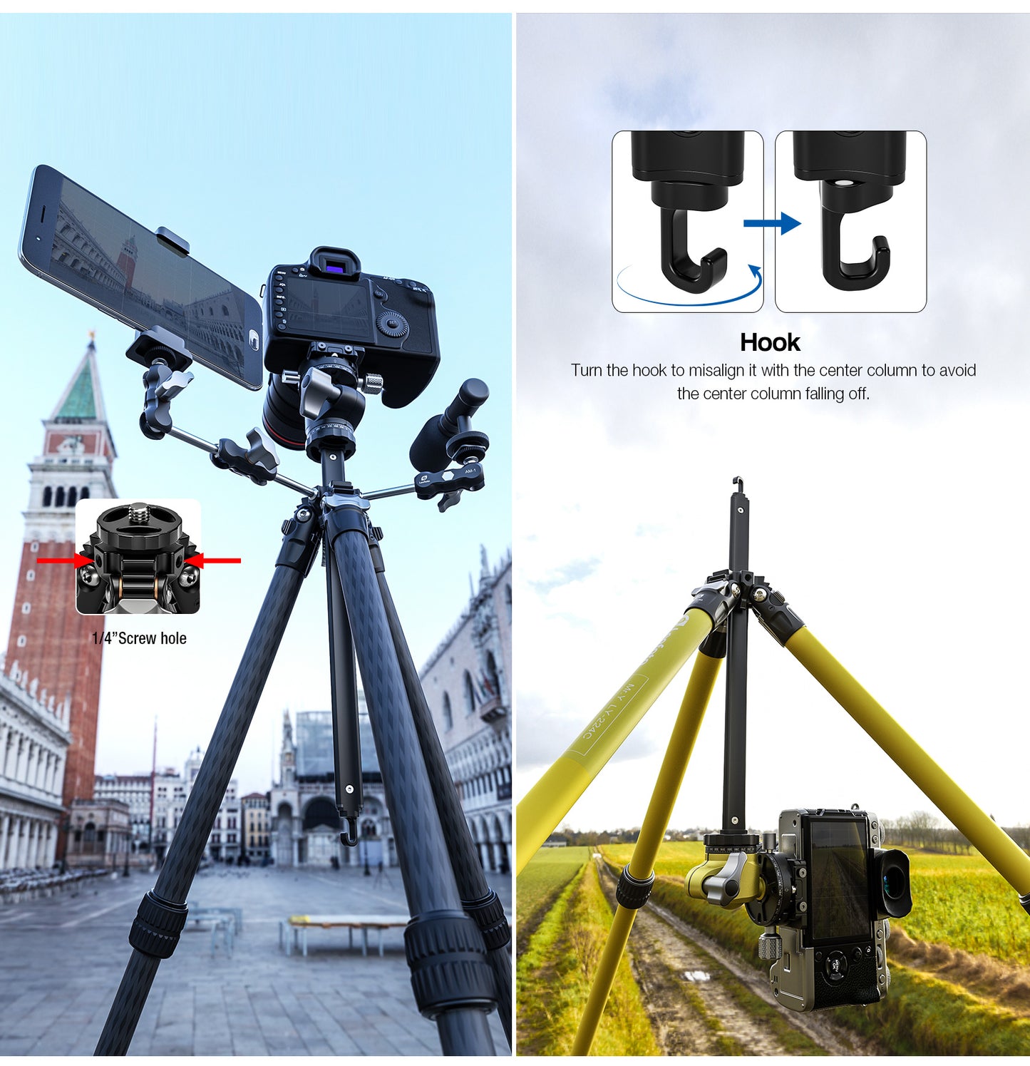 Leofoto "Mr Y" Tripod LY-224C + LH-25R