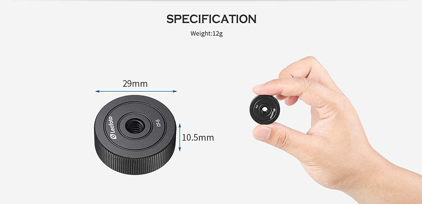 Leofoto CF-5 - photosphere.sg