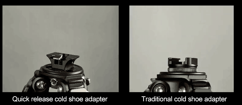 Leofoto FA-12+FA-10 and FA-13+FA-10 flash quick release system - photosphere.sg