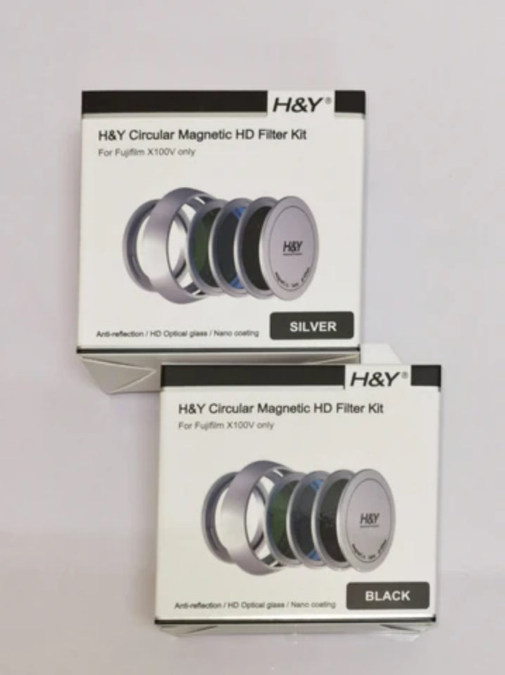 H&Y Circular Magnetic Filter ND Kit (UV,CPL, ND64) - ZV-1, GR3, X100V