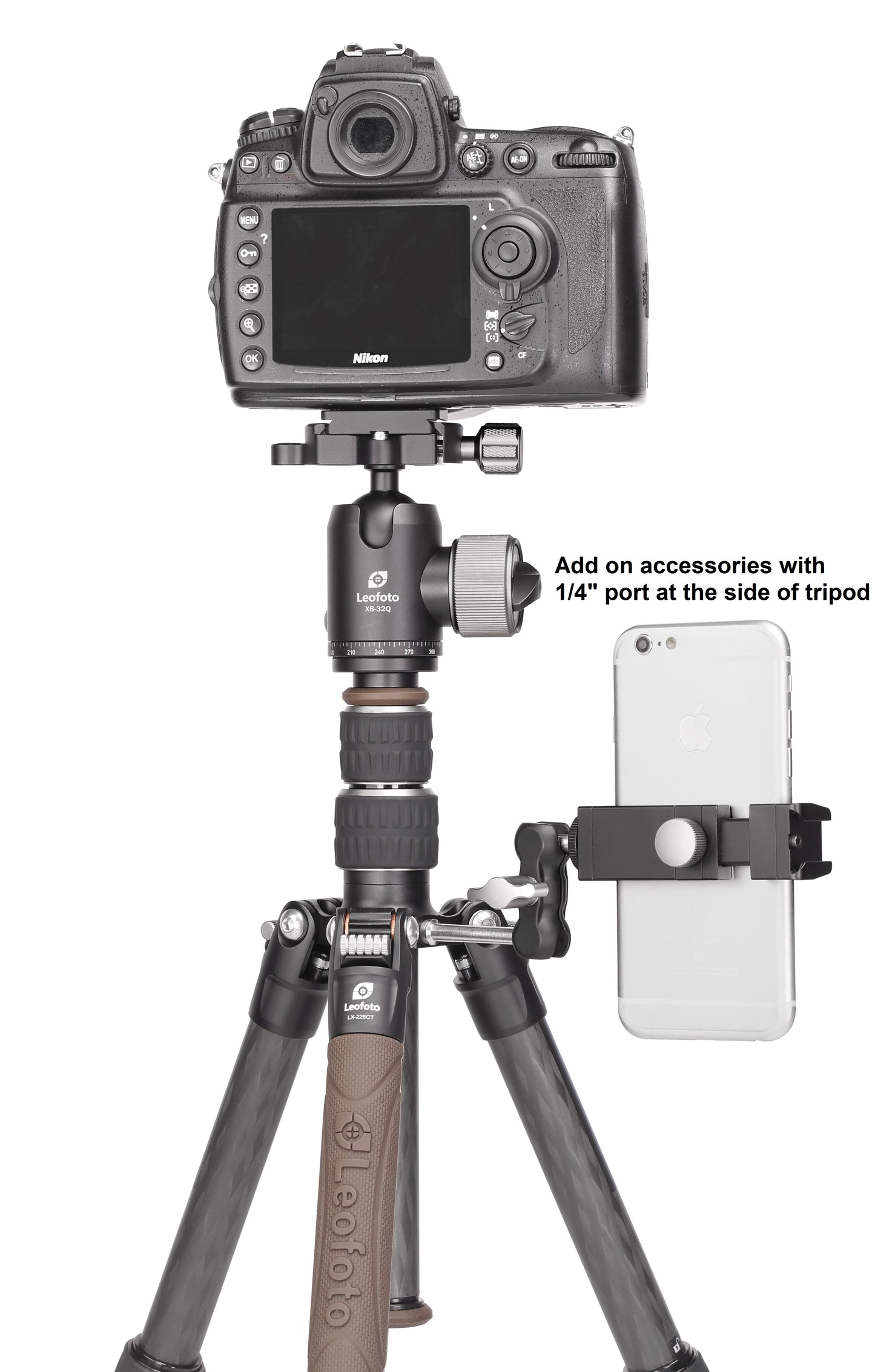 Leofoto Tripod LX-225CT+XB32Q - photosphere.sg