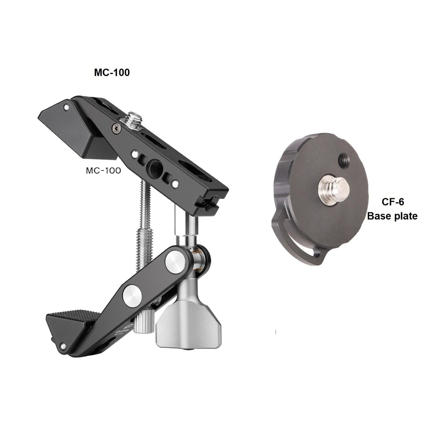 Leofoto MC-100 Multipurpose clamp + CF-6