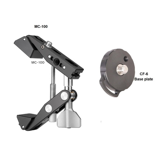 Leofoto MC-100 Multipurpose clamp + CF-6